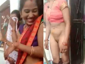 Bhabhis have fun together during a night out