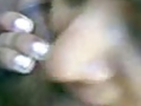 BF girl Mallu licks and swallows cum after giving her boyfriend a BJ