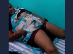 Indian maid ready to serve while wife is away