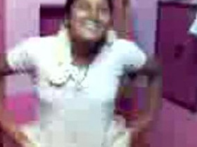 Tamil wife strips naked for her husband