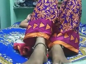 Indian bhabi gets fucked in saree by her lover