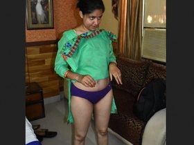 Beautiful Indian girl in a hot video