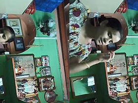 Desi bhabhi's wardrobe update in HD video
