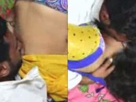 Desi pornstar Chachi has sex with a hot girl in a romantic setting