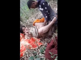 Group sex in the village with a desi bhabi
