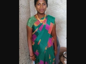 Bhabi and husband share intimate moments in South Indian video