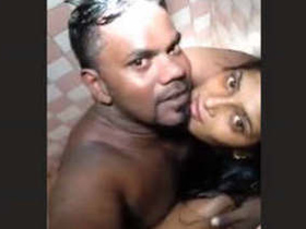 Indian couple's intimate bathroom encounter