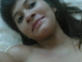 Shaved pussy gets pounded in hot video