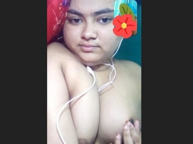 Bangladeshi babe MMC gets naughty on camera