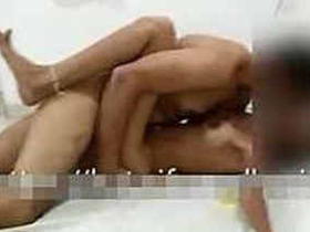 Indian couple's steamy romance and sex on camera
