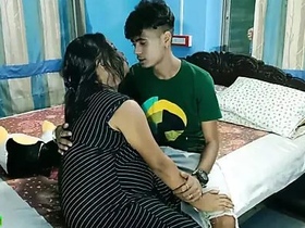 Desi student gets naughty with her teacher after class! Interracial sex with a hot girlfriend