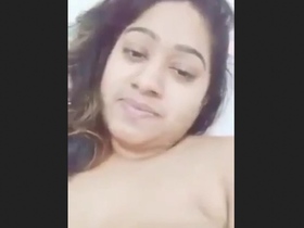 Horny bhabi with big boobs satisfies her lustful desires