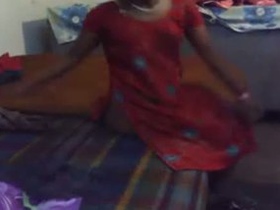 Home sex with big boobs maid in Tamil language video