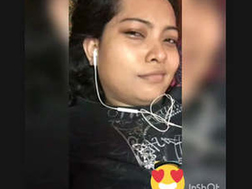 South Indian babe gets naughty on video call in one video
