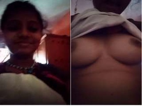 Exclusive video of a cute desi girl masturbating with big boobs
