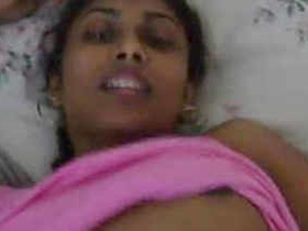 Indian babe gives a blowjob and gets anally fucked by her boyfriend