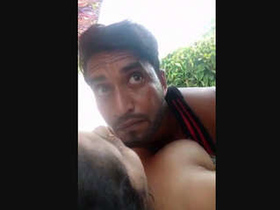 Desi bhabi and devar have quick sex in outdoor setting