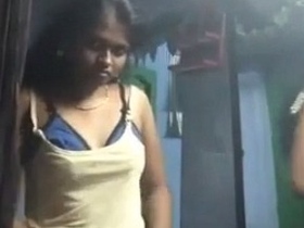 Indian girl Tricia gets naked in solo video