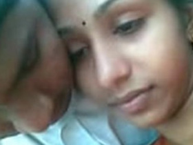 Desi couple caught on camera kissing in public