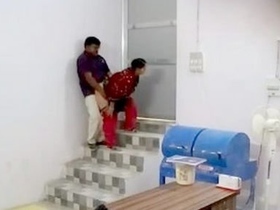 Caught in the act: Office couple gets busted by CCTV