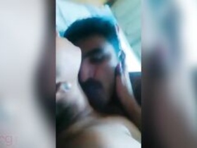 Desi couple enjoys nude MMS and foreplay with Indian housewife