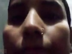 Dehati's big boobs on video revealed by her secret lover