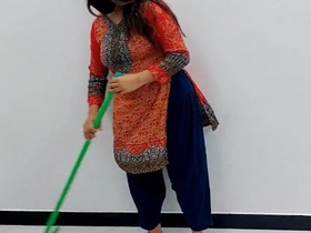 Arousing Hindi maid indulges in passionate anal encounter with mature man