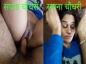 College girl Sapna Chaudhary enjoys hardcore sex in HD video