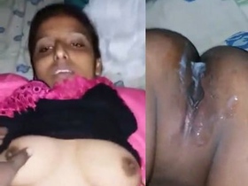 Desi babe gets a creamy surprise in her pussy