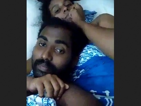 Passionate lovers of Indian descent share intimate moments