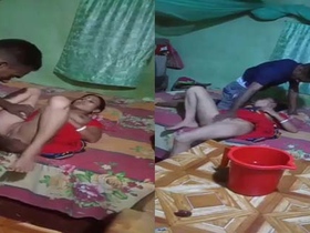 Desi village couple has sex on camera for the first time