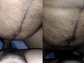 Aunty gets pounded hard by a young guy in this steamy video