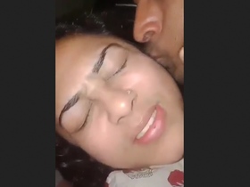 Bangladeshi husband and wife enjoy steamy sex in bedroom