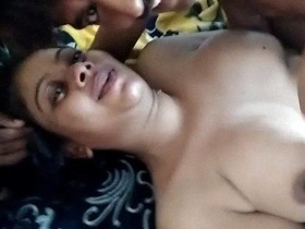 Watch a hot Indian manager get down and dirty with his boss's wife in a real sex video