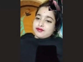 Watch a hot Odia girl flaunt her big breasts on video chat