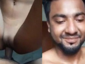 Bangla couple enjoys steamy sex in bed