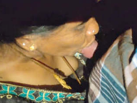 Indian wife performs passionate oral sex on her husband