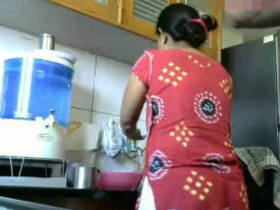 Desi couple's kitchen sex video is a steamy affair