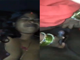 Desi aunty with big boobs gets fucked by her Bihari lover