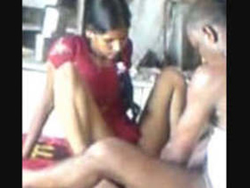 A young Marathi girl gets rough sex from her uncle