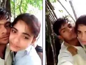 Stepbrother and sister indulge in a steamy selfie session