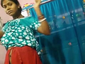 Huuby's wife's wardrobe change captured on camera, a desi bhabi video