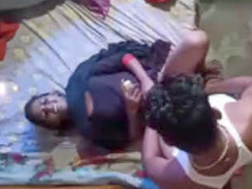 Young couple has sex in the countryside