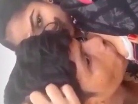 Chodan's big boobs gets sucked by a Sri Lankan girl