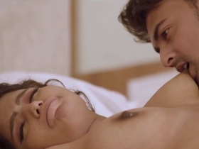 HD video of Indian stewardess Kirti's boobs sucking and sex in web series