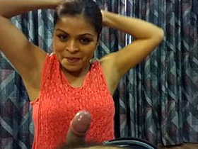 Indian lover enjoys giving oral pleasure to her boyfriend