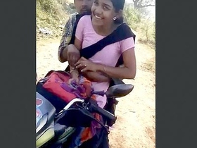 Desi couple's outdoor adventure