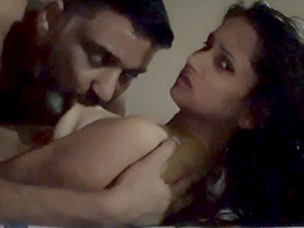 Indian girl moans with pleasure as she takes a hard fucking in her ass