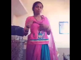 Rajhastani bartender's wife gets frisky at the bar