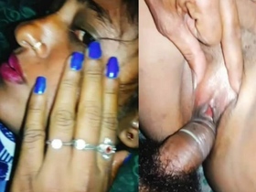 Bhabhi's tight pussy gets stretched by a hard cock